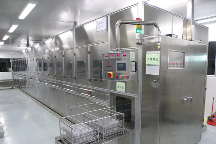 全自动手机部件超声波清洗机